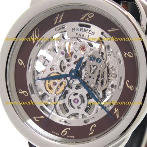 cinturino orologio hermes|Hermès Arceau Squelette .